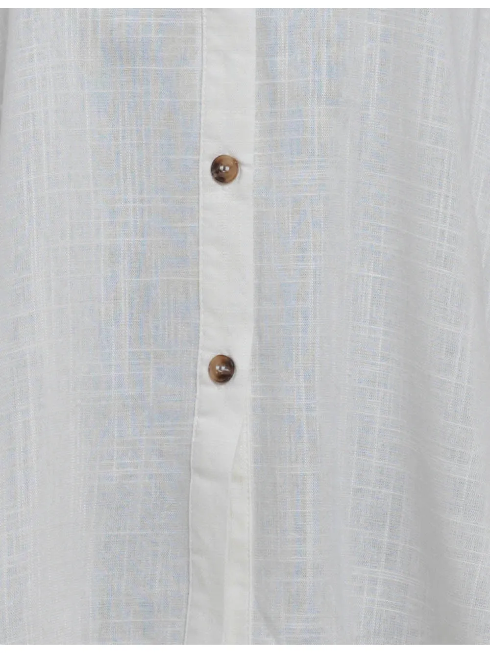 Boho Hollow Out Embroidery Shirt Collar Button Down Blouse
