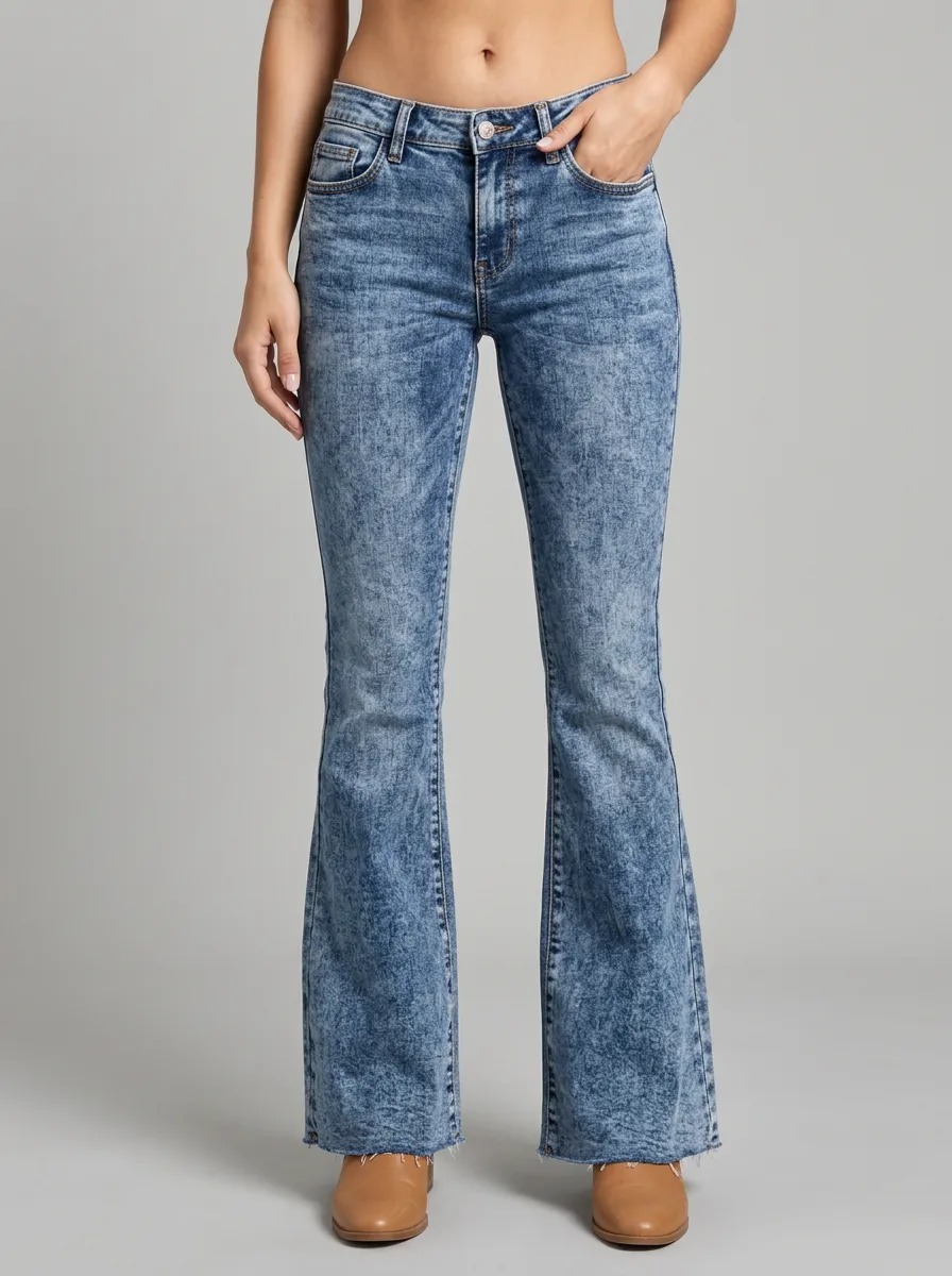 Mid Rise Classic Jeans