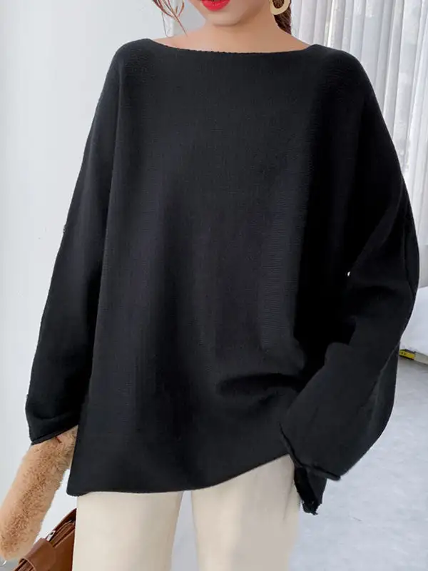Minimal Round Neck Sweater