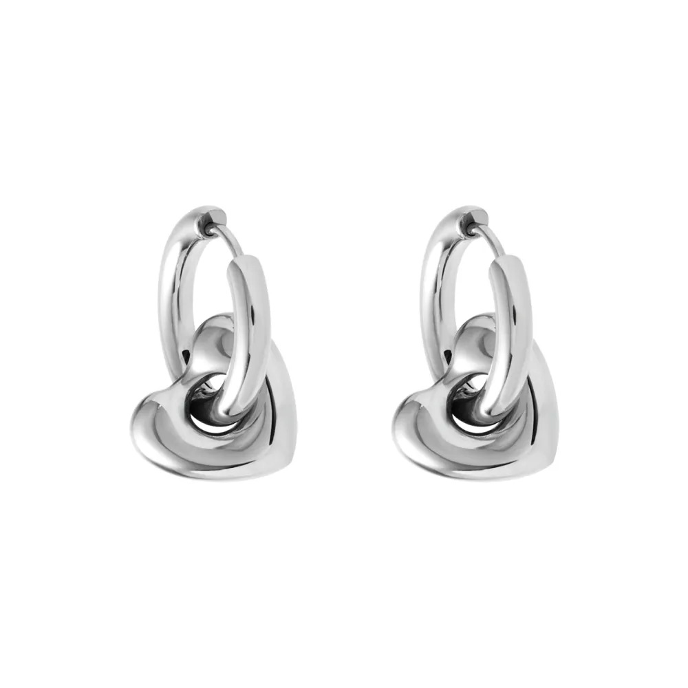 Heart Reflection Earrings