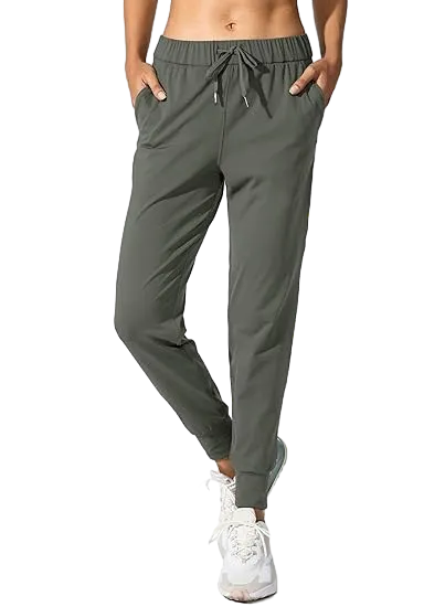 7PACK-Women'S Athletic Pants With Adjustable Drawstring Pockets For Running, Lounging, Workout, And Jogging