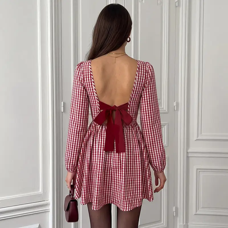 Women's Plaid Dress