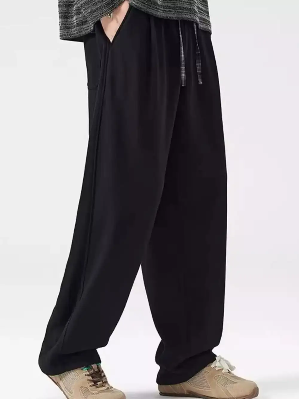 Refined Men's Plus Size Loose Fit Drawstring Casual Pants