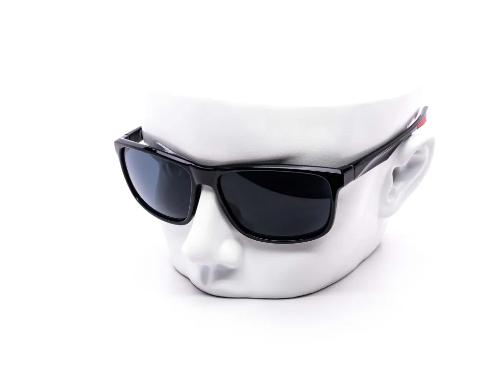 12-Pack Minimalist Sport Wraparound Dark Lens Sunglasses