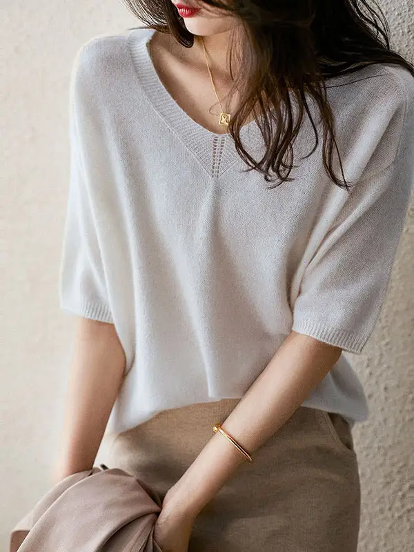 Urban V-Neck Pullover Sweater