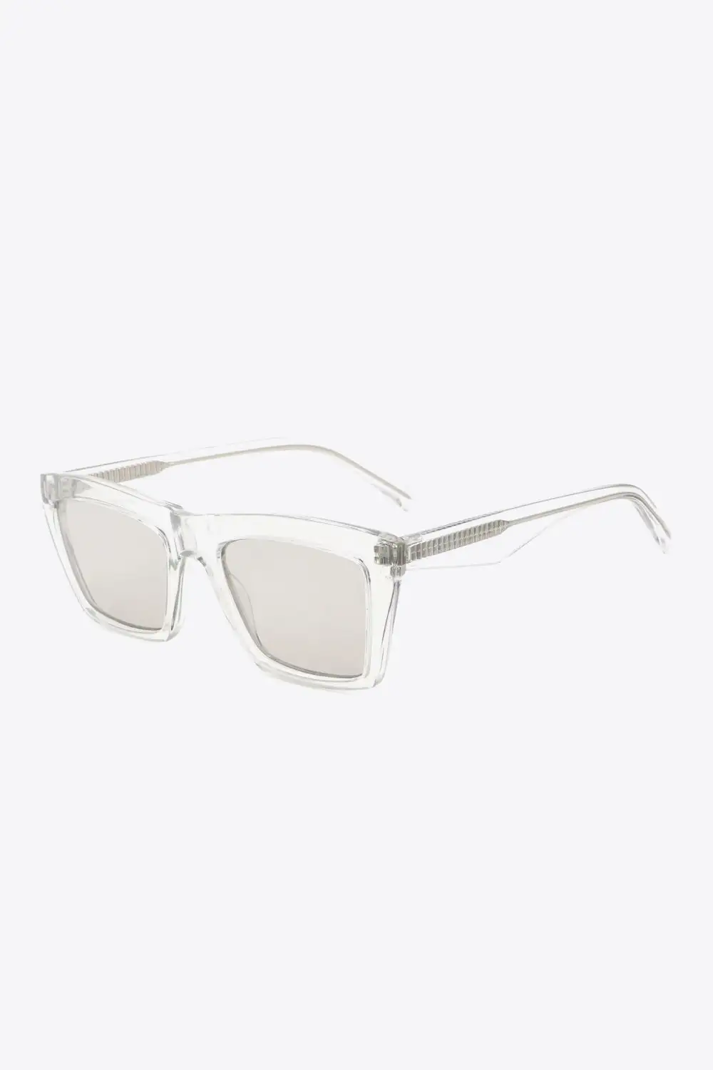 Braided Rectangle Frame Sunglasses