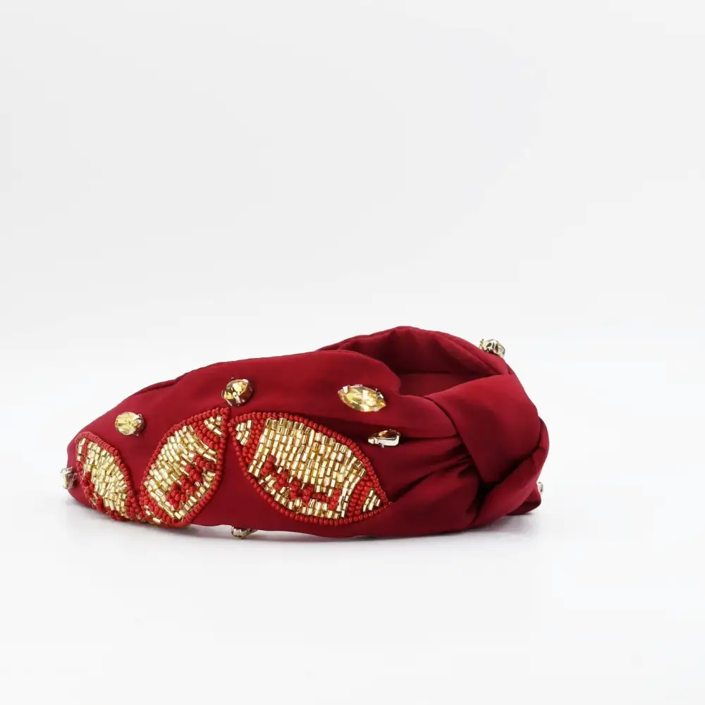 Scalloped Game Day Hair Headband