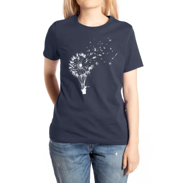 Pure Cotton Breathable Round Neck Short Sleeves