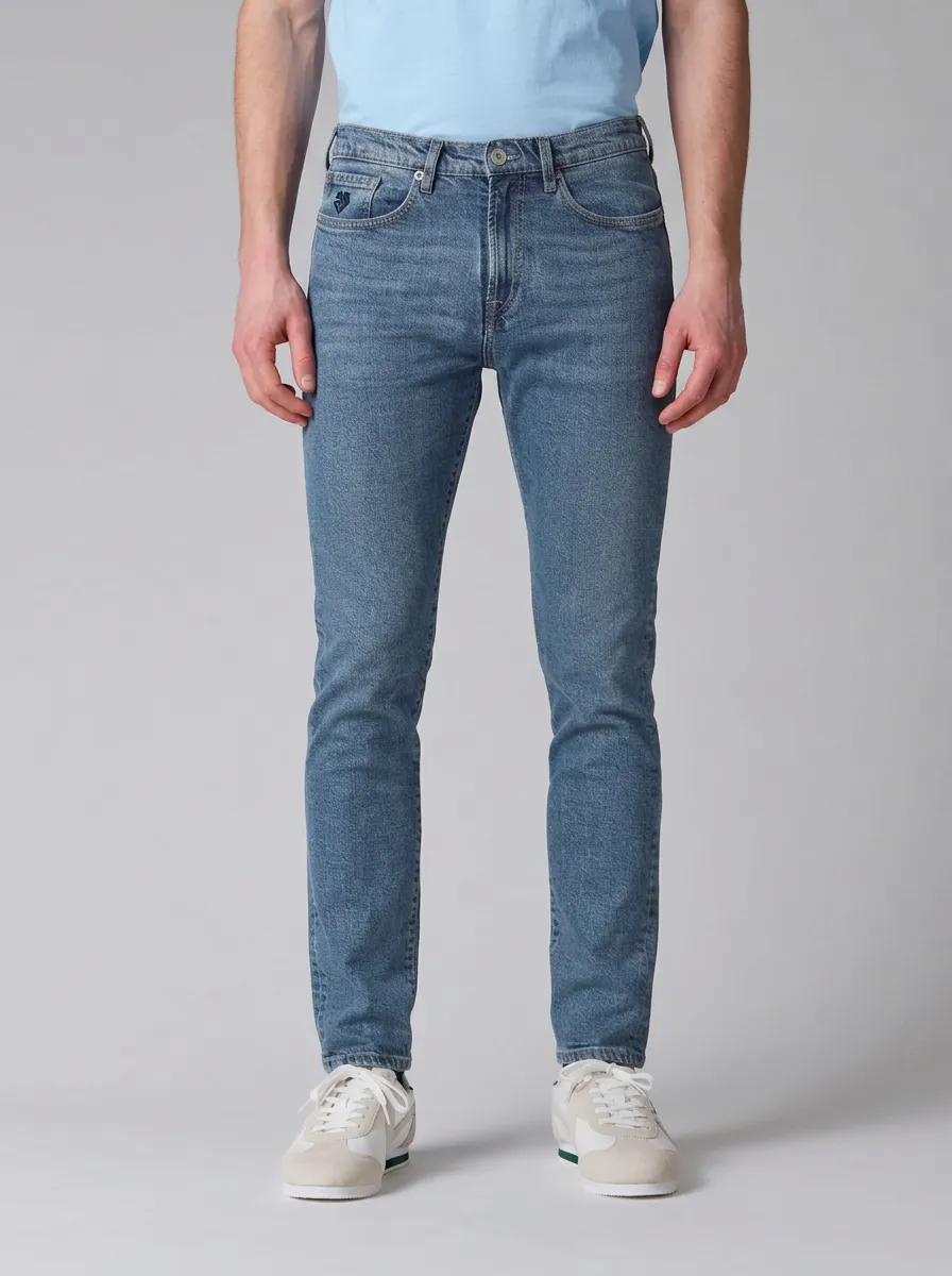 Men's Easygoing Weekend Slim Fit Stretch Denim Jeans