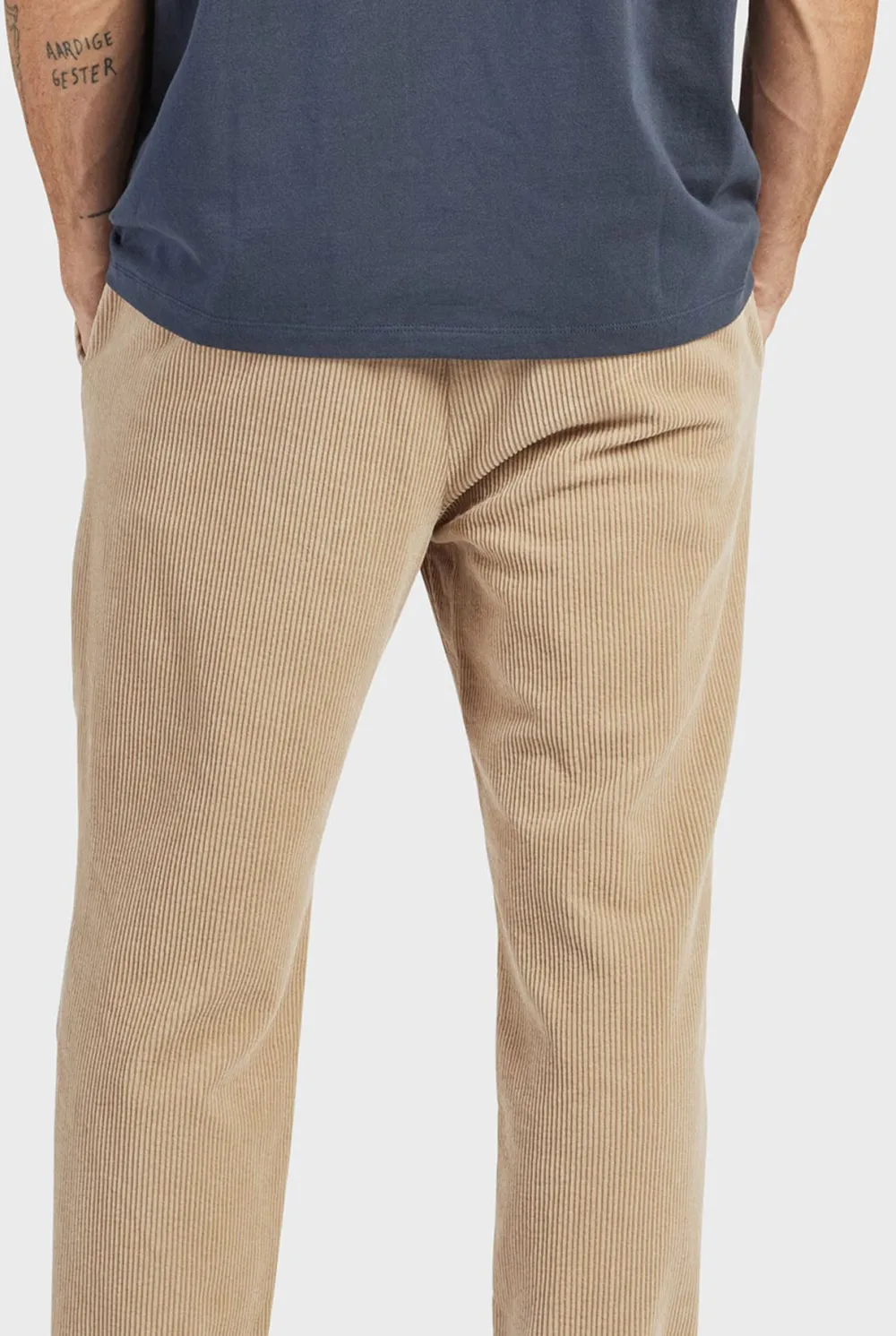 Straight Leg Corduroy Trousers