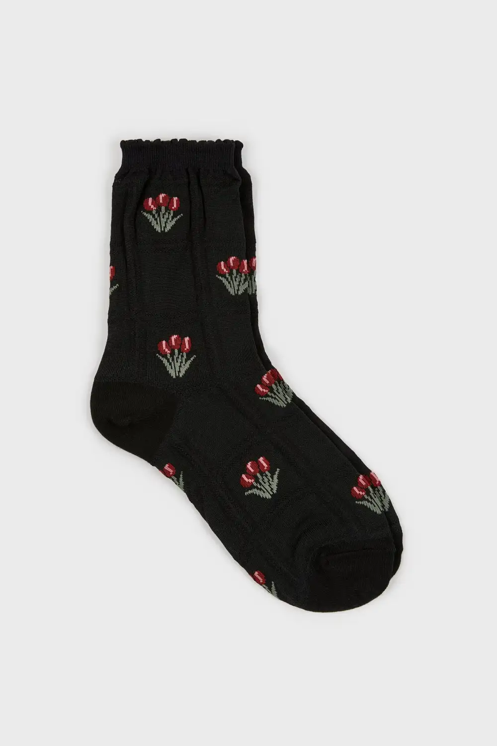Classic Tiny Tulip Bunches Socks