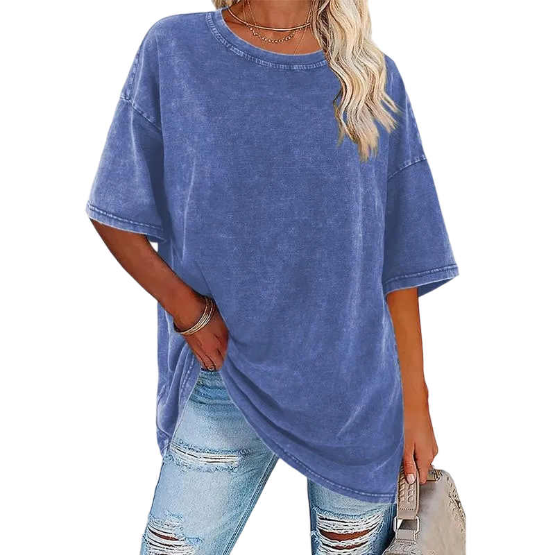 10PACK-Washed Casual T-Shirt