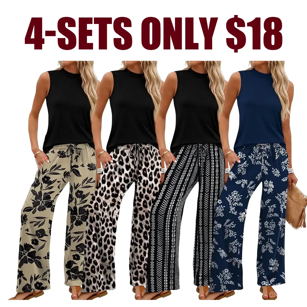 Women's Two-Piece Spring/Summer Travel & Vacation Set