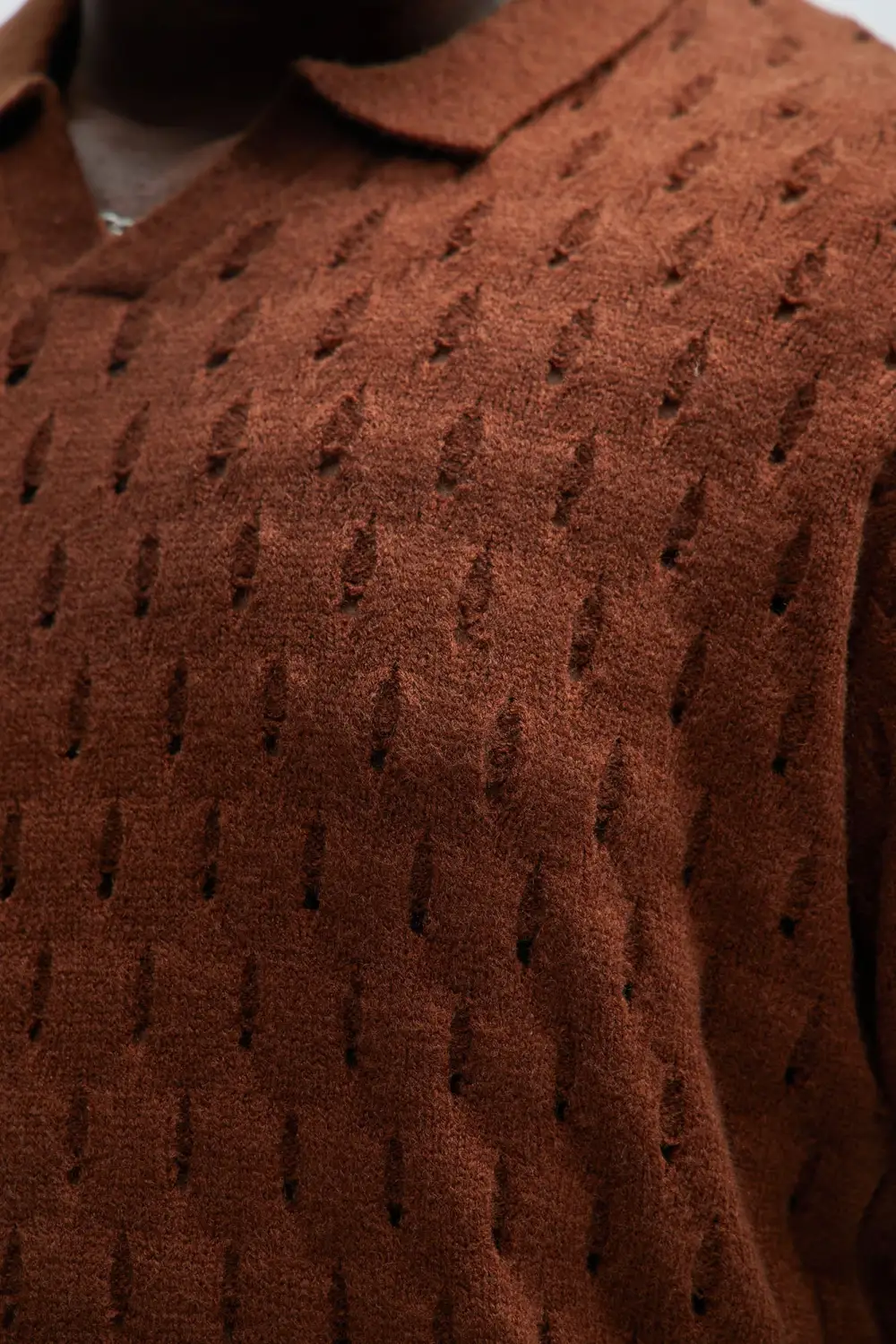 Hollow Textured Polo