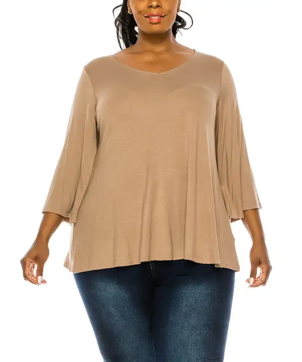 Bamboo Missyday Curvy Top