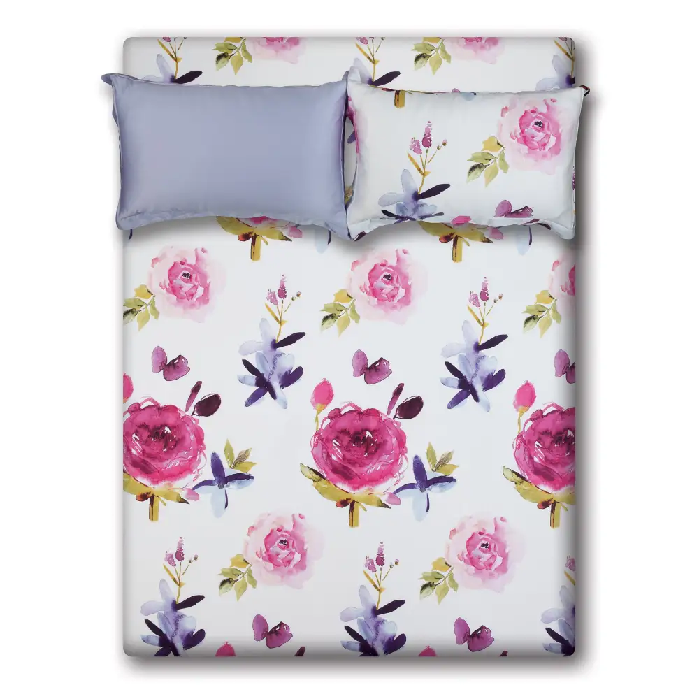 Calm Lyocell Fiber Woven Complete Bedding Set