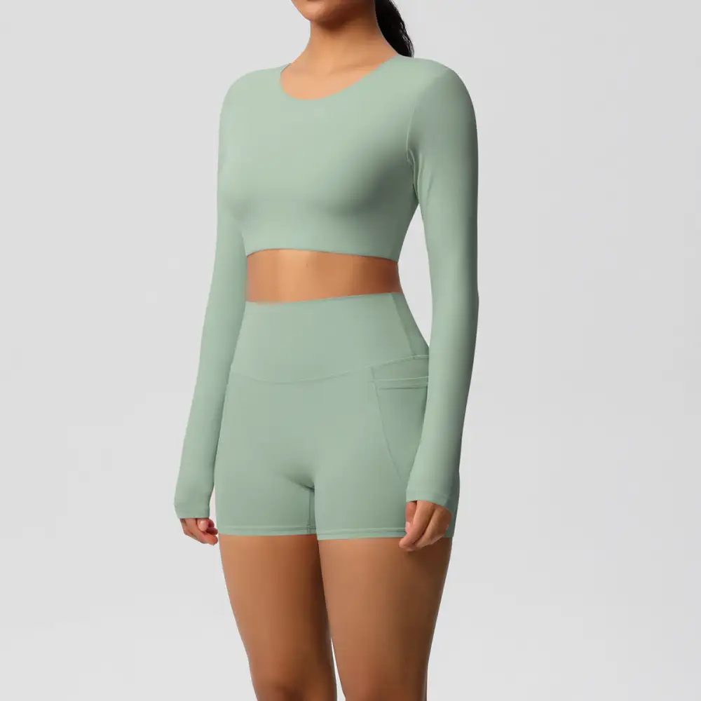 Brushed High-Waist Bra Active Set