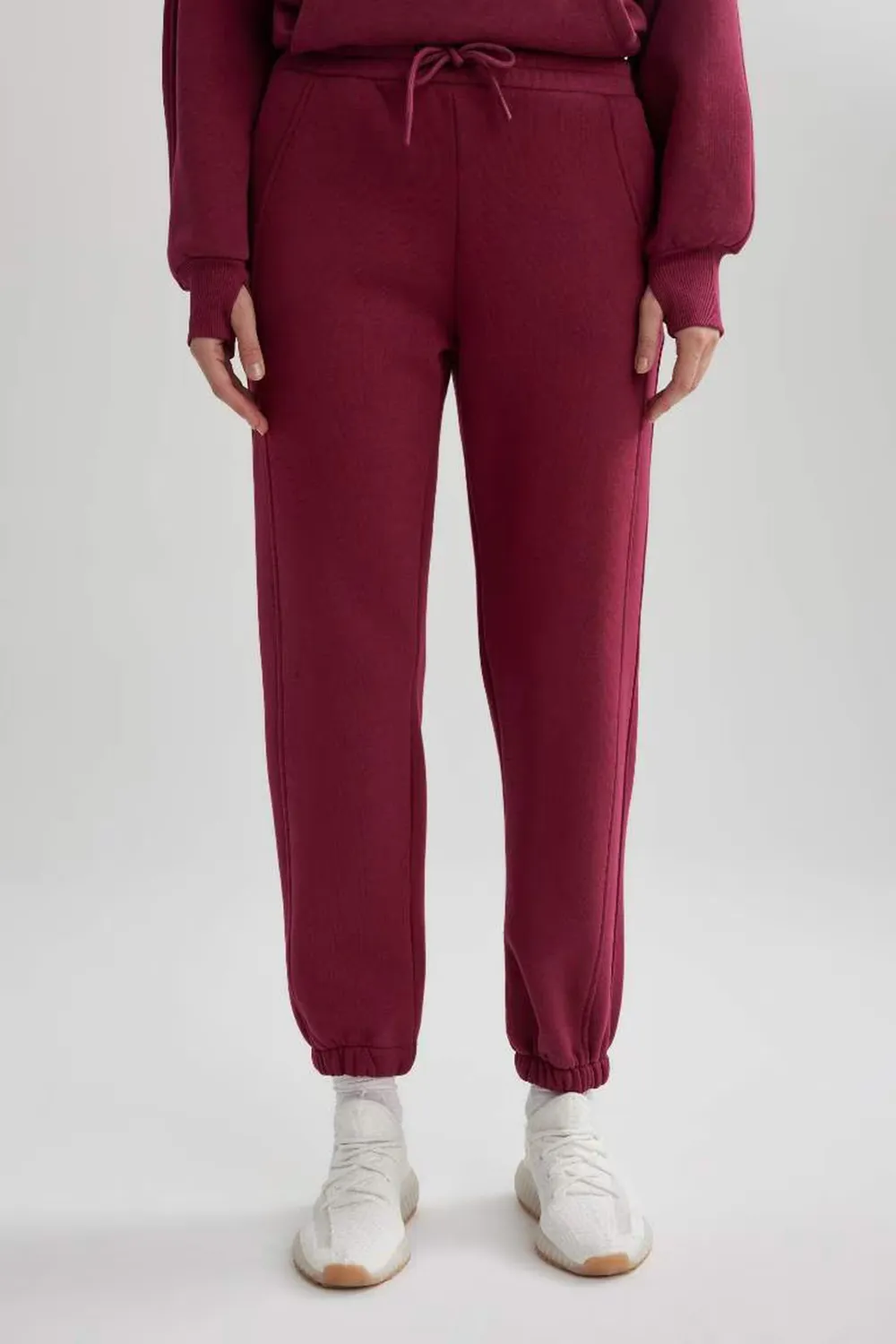 Trendy Solid Waist Trousers