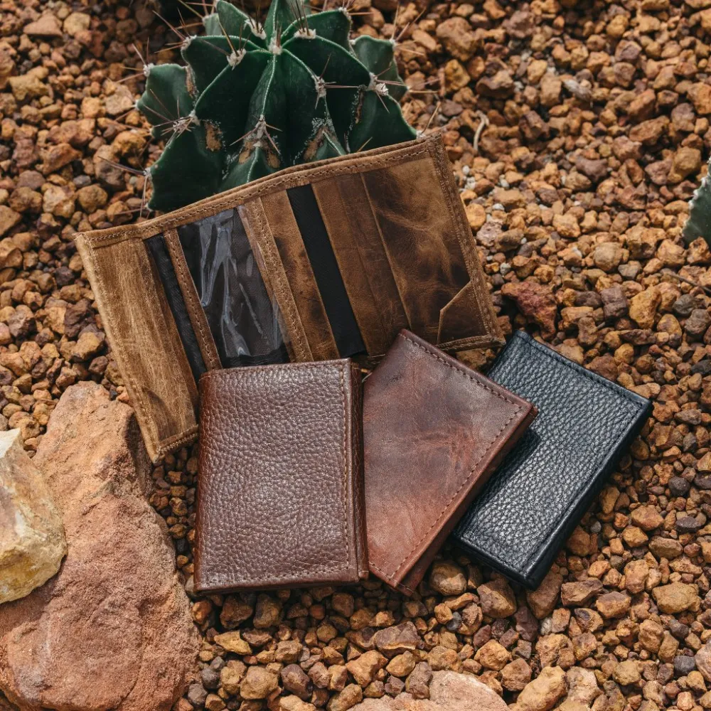 Classic Trifold Leather Wallet