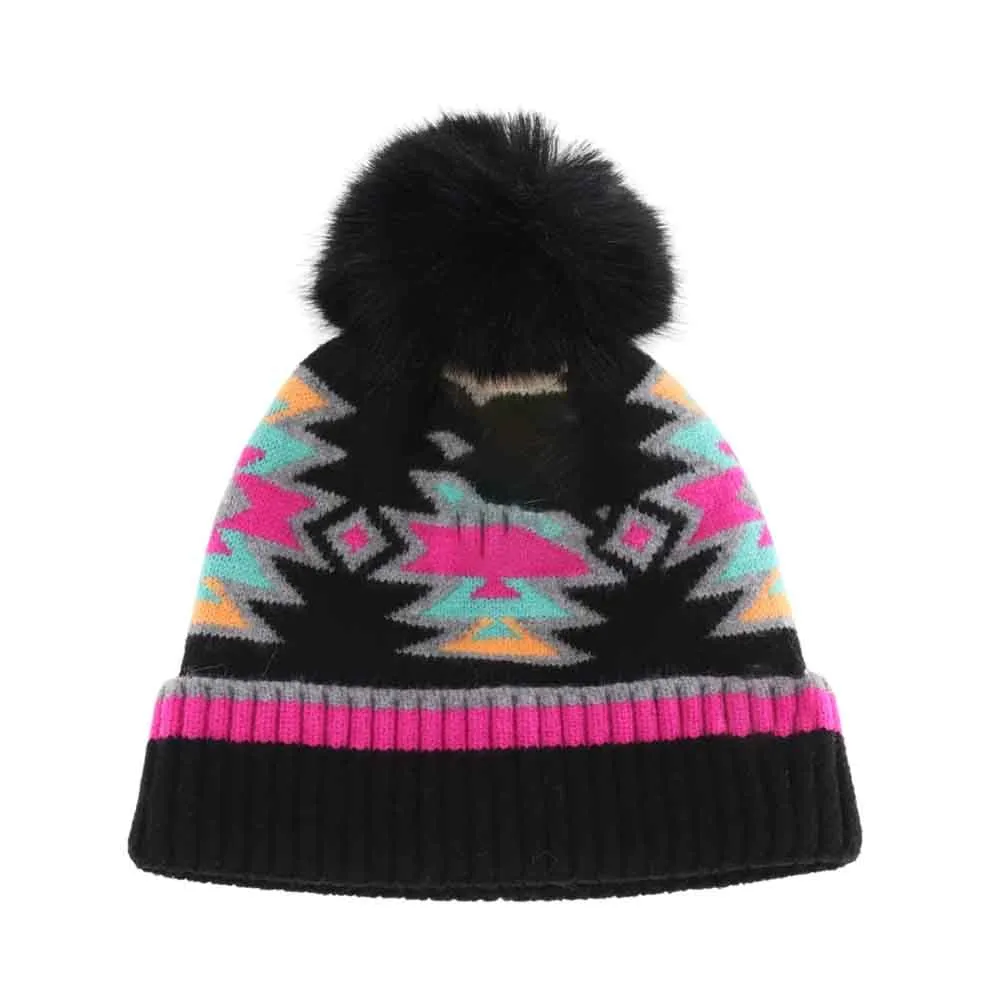 Polished Pom Kids Beanie