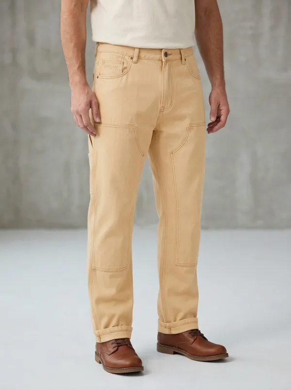Workwear Double Knee Stitched Jeans