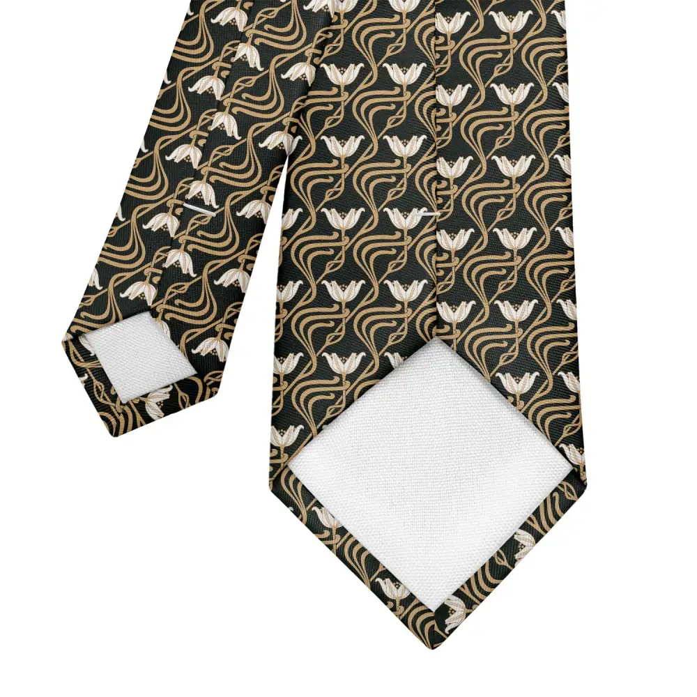 Timeless Floral Detail Necktie