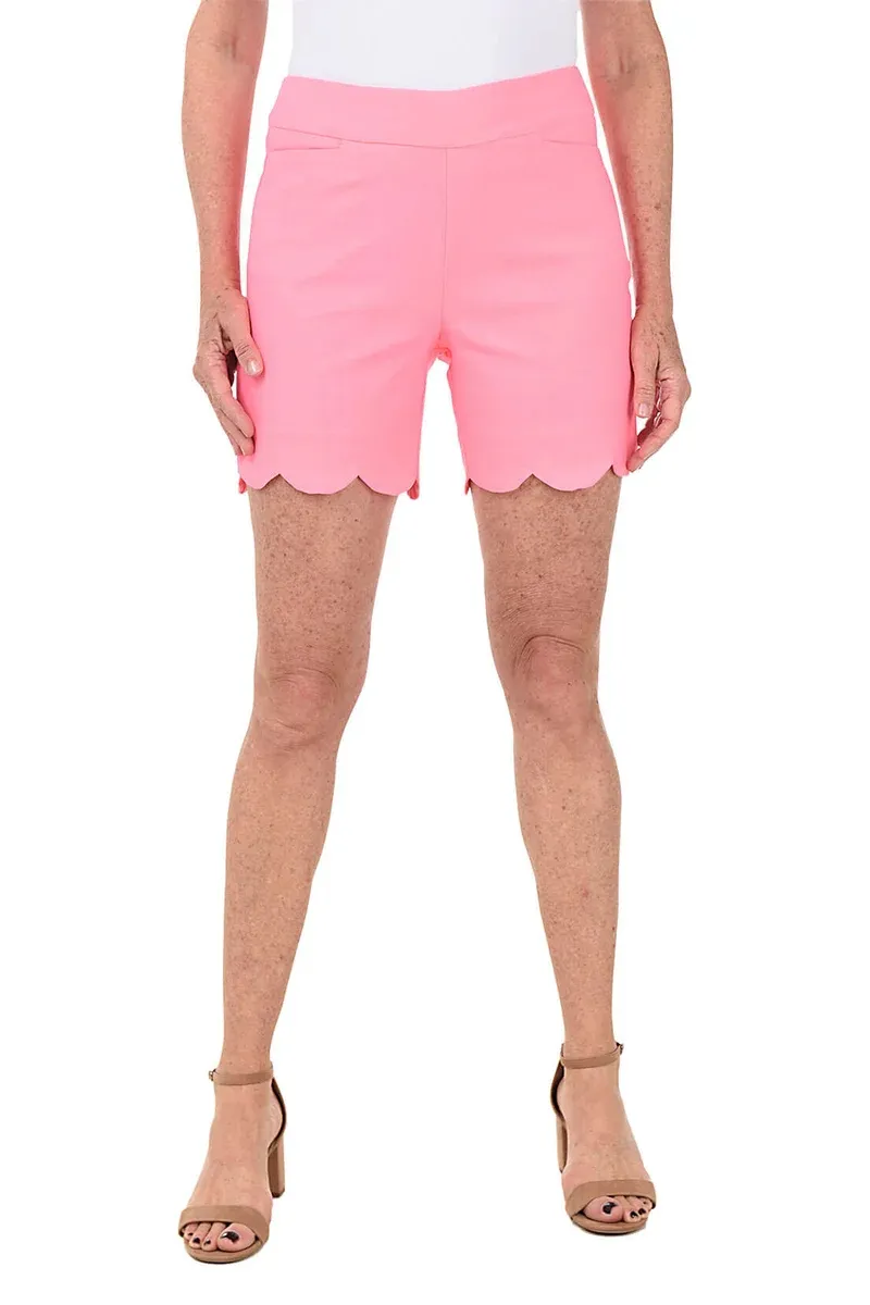 Stretch Scallop Short