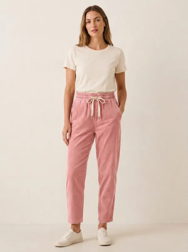 Women's Rugged Casual Adjustable Drawstring Waist Pants