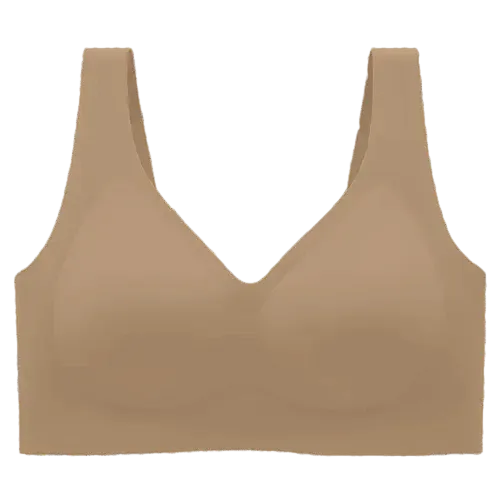 Women's Seamless Wireless Bra – Full Coverage, Push-Up & Comfy, Plus Size Friendly