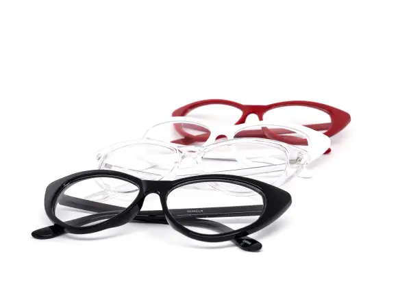 12-Pack Classic Cat-Eye Clear Lens Eyeglasses