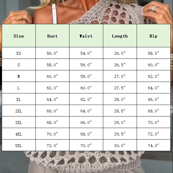 Women's loose-fitting hollow-out design top