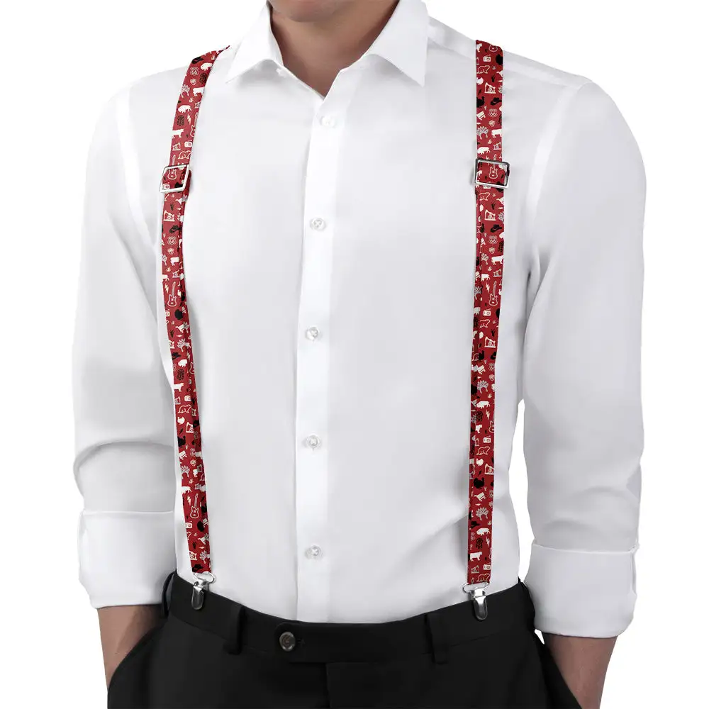 Wildlife Emblem Suspenders