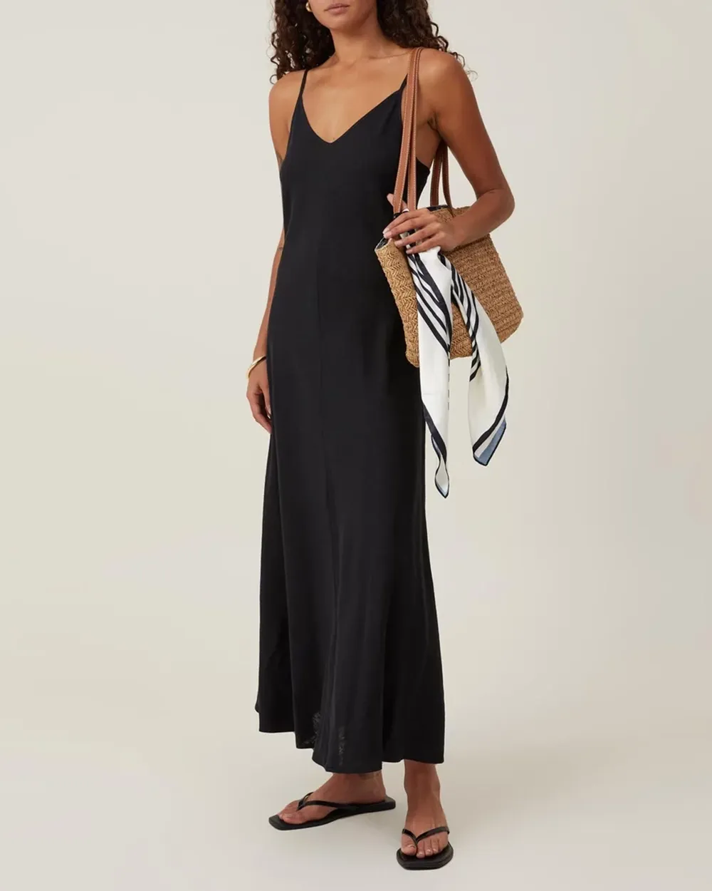 V-Neck Maxi Dress