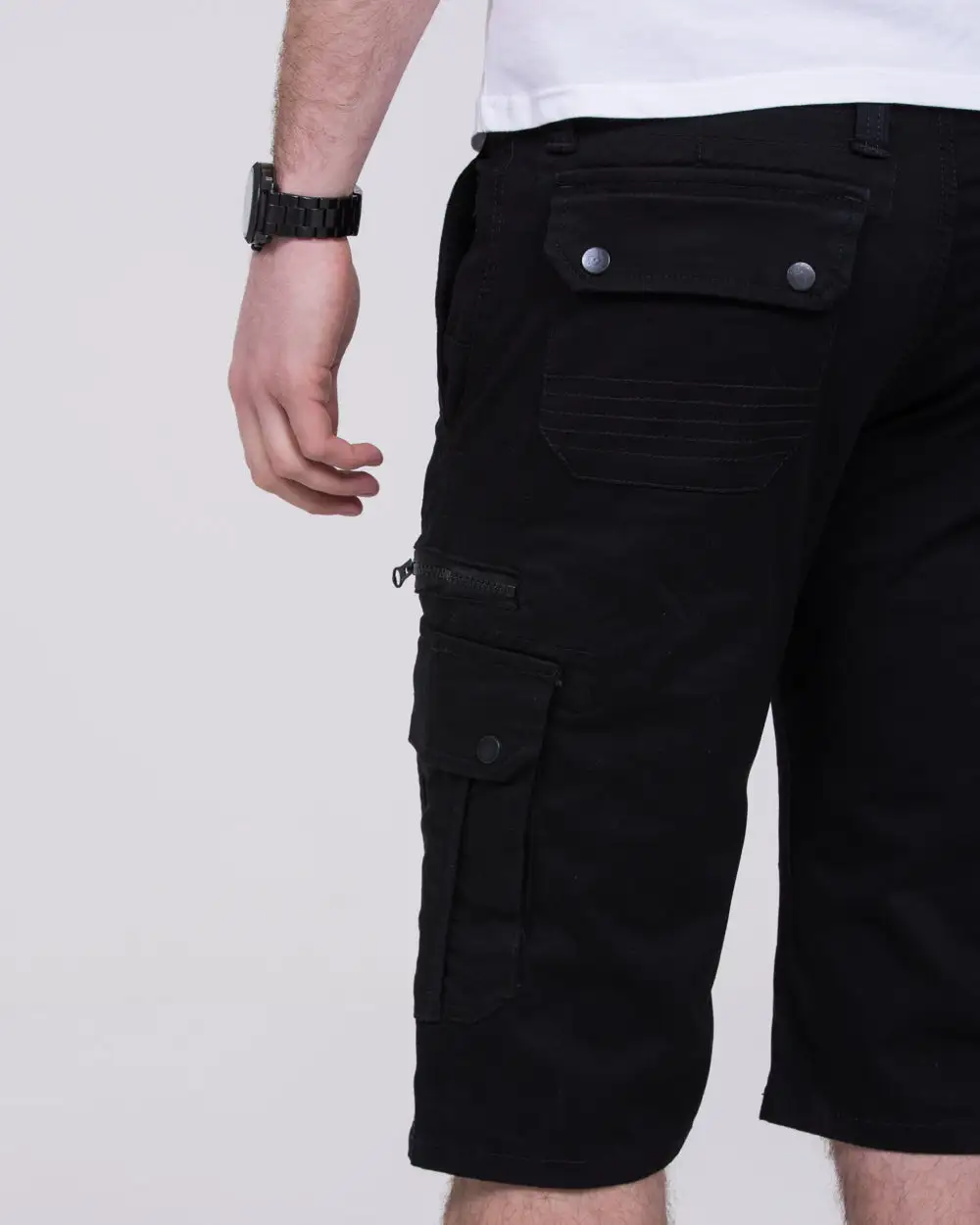 Contemporary Multi Pocket Cargo Shorts