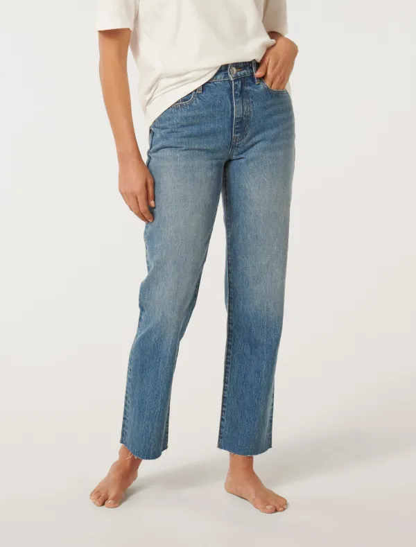 Ankle Straight Jean