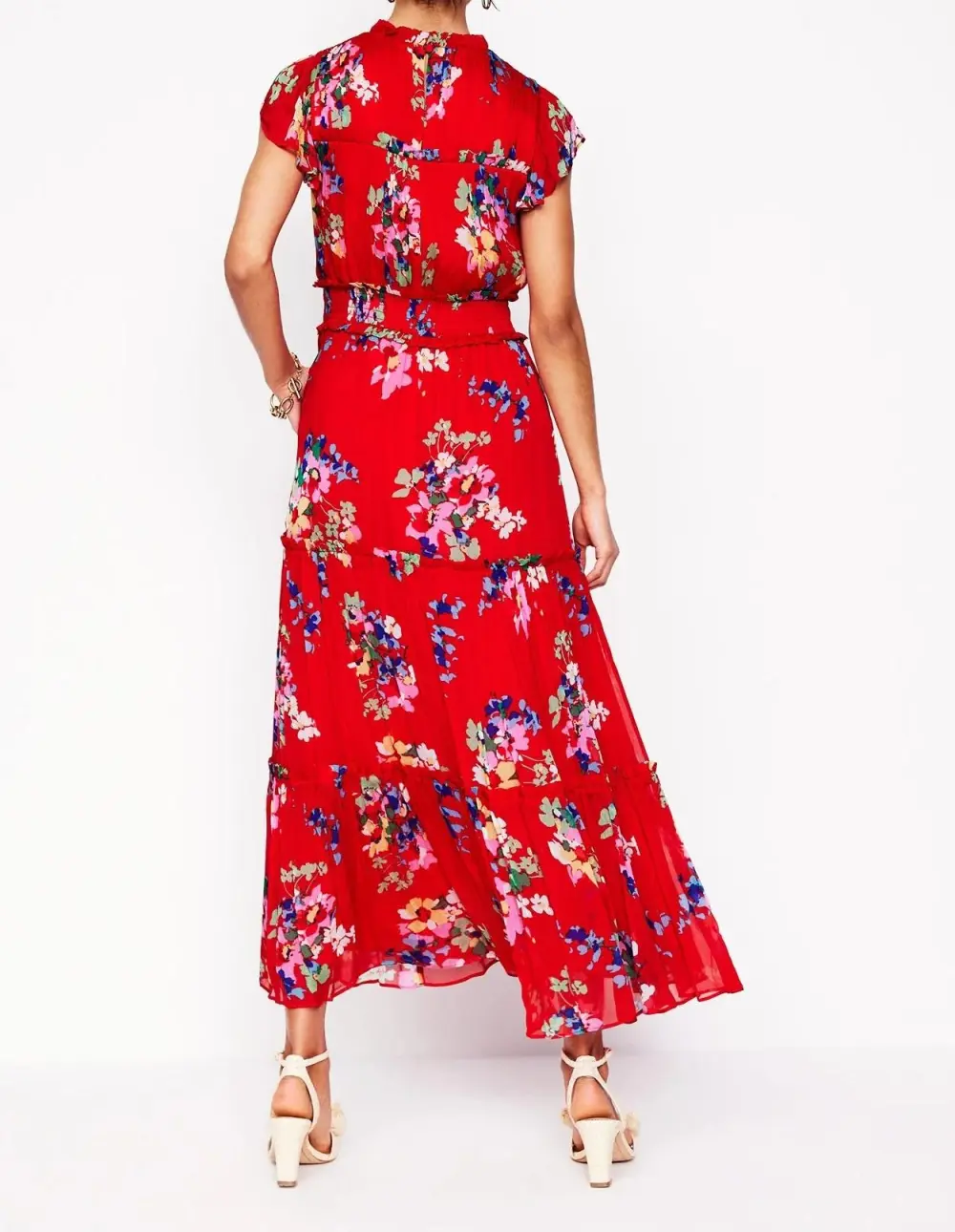 Crew Neck Elegant Style Dress