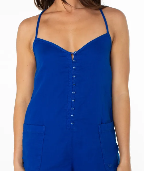 Clean Flowing Pull On Romper