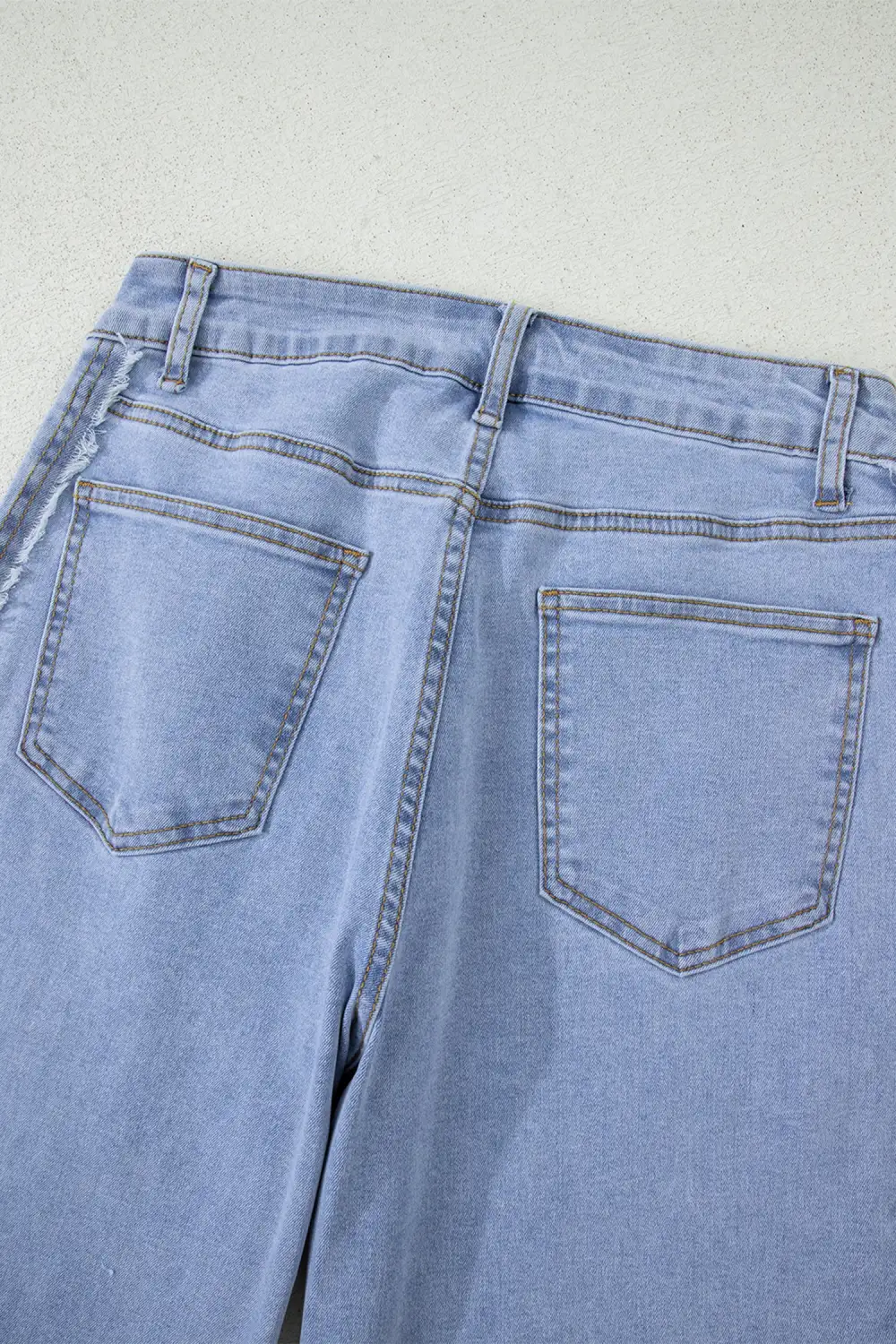Patchwork Denim Jeans