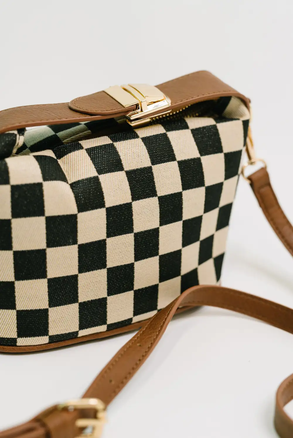 Send Check Crossbody Bag
