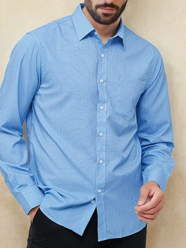 Casual Regular Fit Plaid Shirt