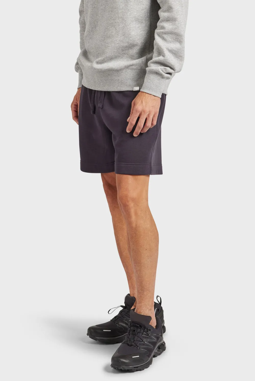 Light Gray French Terry Shorts