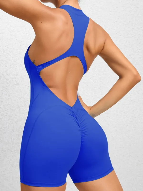 Tight Zippered Sports Yoga Peach Hips Pants