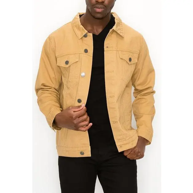 Essential Colored Denim Jacket