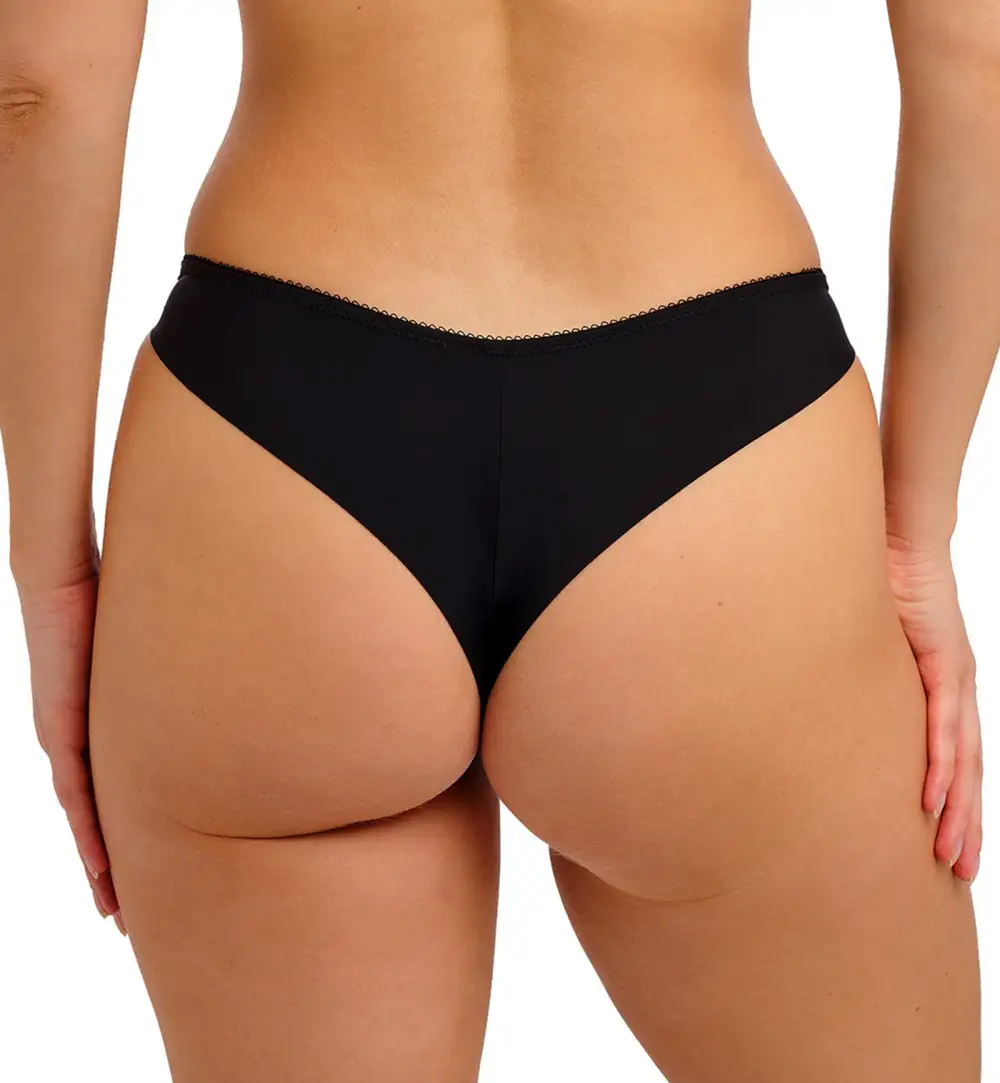 Classic Low-Rise Lace Embroidered Brazilian Brief Panty