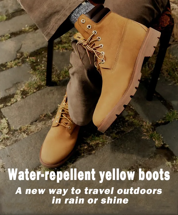 TBL Premium 6-Inch Waterproof Boots for Men & Women | Classic Leather, All-Season Wear