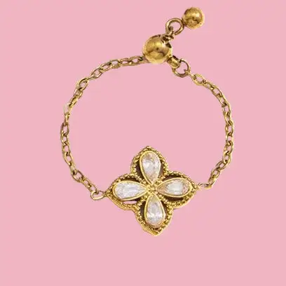 Floral Motif Ring