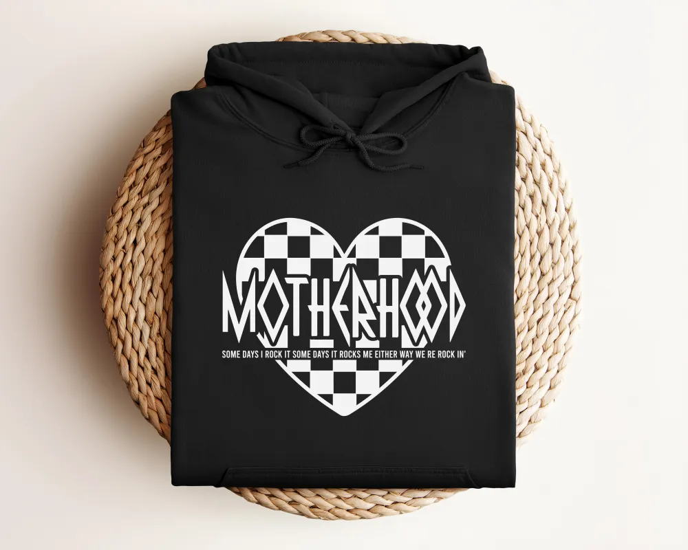 Motherhood Graphic Pullover Hoodie