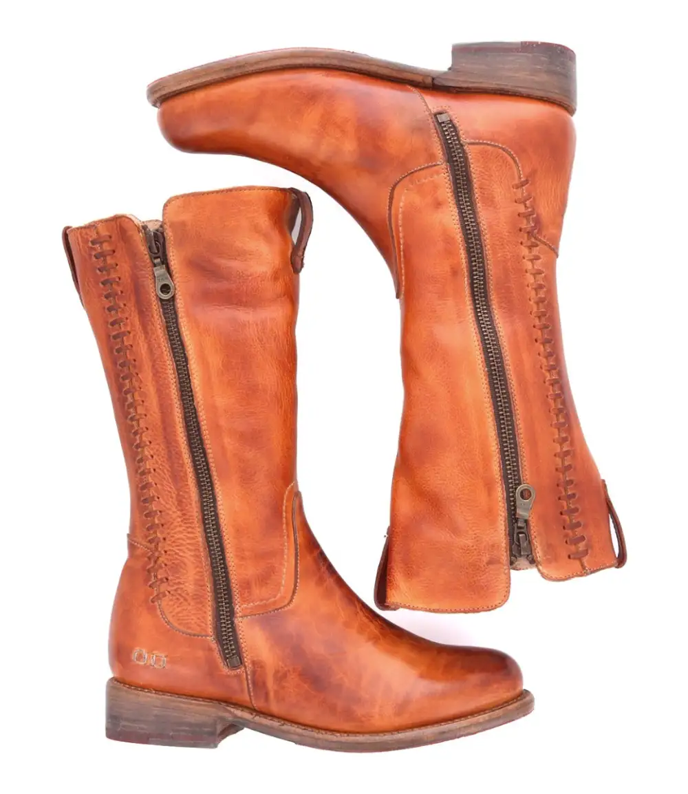 Pull-Tab Refined Tall Boots