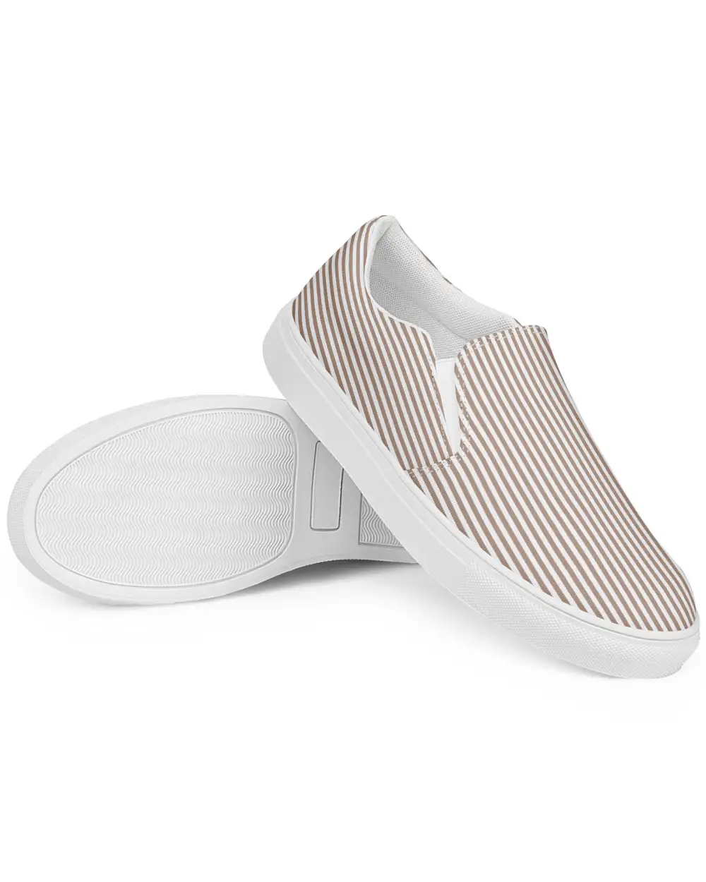 Barnwood Pattern Slip On Shoes