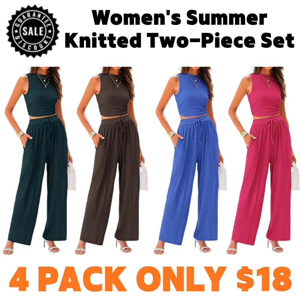 🔥Women's Summer Two-Piece Set🔥8-Sets - All Colors Included